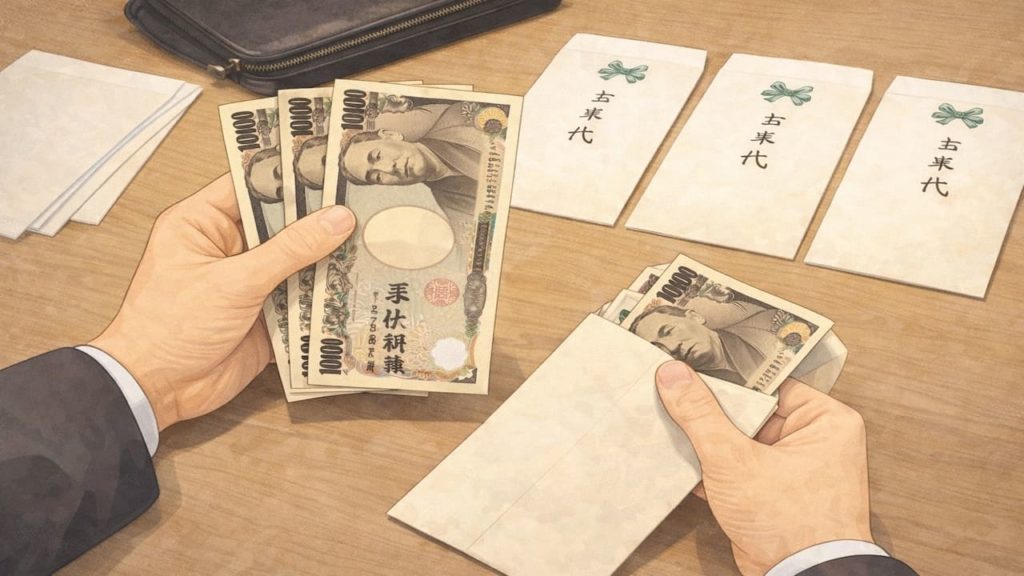 法事でお車代は渡す？判断基準【渡す相手と金額の目安】