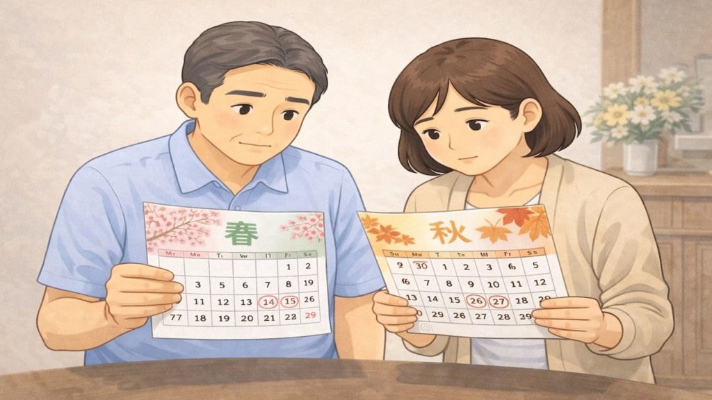 2026年(令和8年)のお彼岸はいつから？【彼岸入りと中日の考え方】