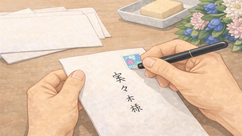 新盆の挨拶状は必要？送る判断【文例と出すタイミング】