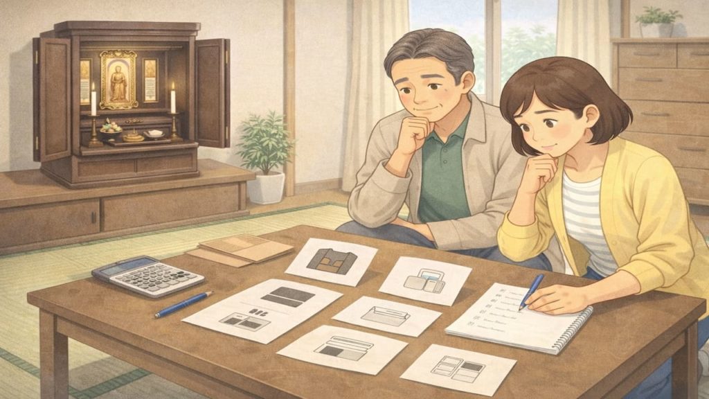 生前整理で仏壇をどうする？5つの判断【残す小さくする整理の流れ】