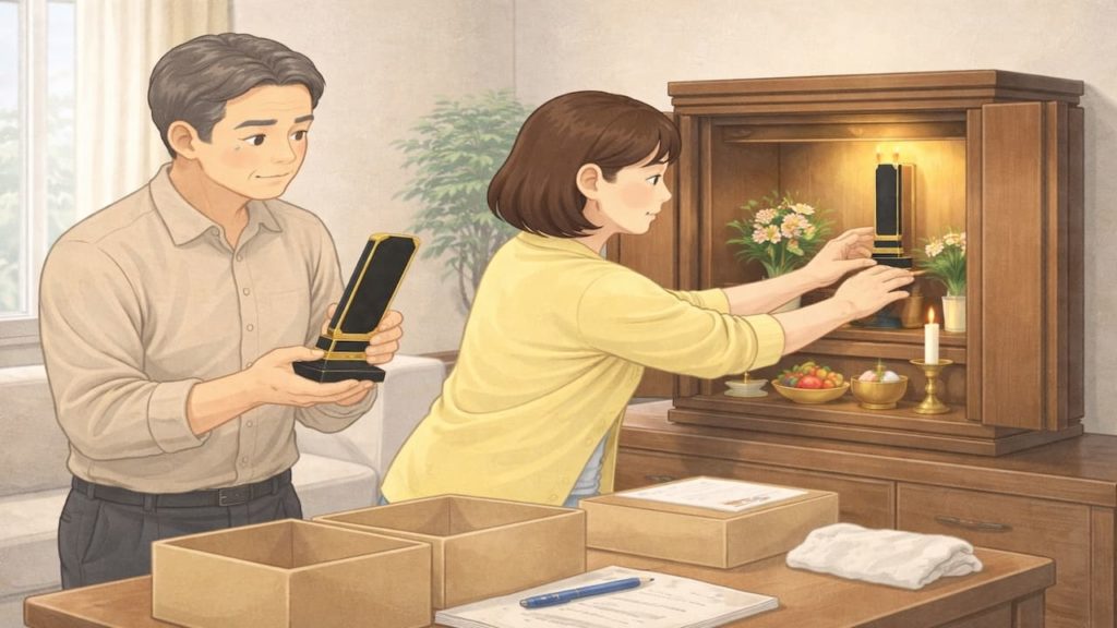 生前整理で位牌をどうする？5つの注意点【菩提寺なしの段取り整理】