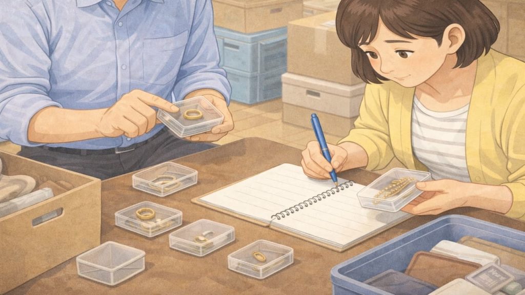 生前整理で貴金属が見つかった時の5つ【紛失と揉め事を防ぐ管理】
