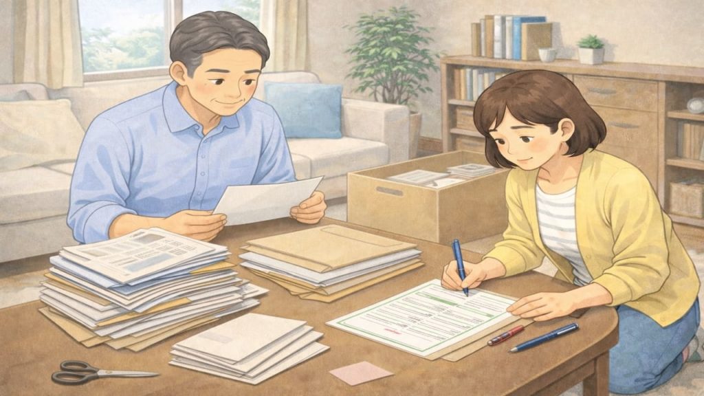 生前整理で郵便物が溜まる問題5つ【転送と放置リスクの回避】