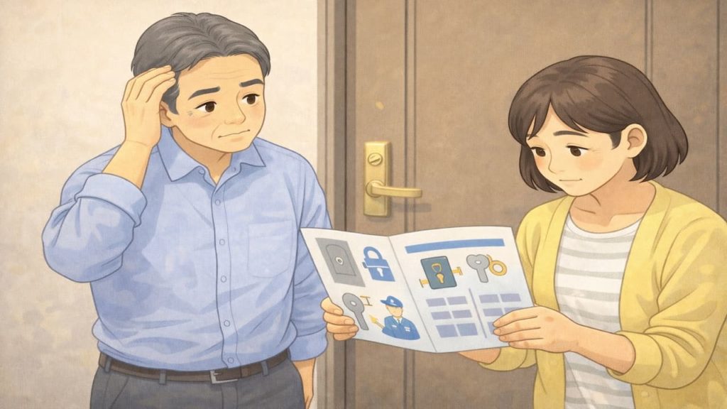 生前整理で鍵がない時の対策5つ【入室できない時の現実的な手順】