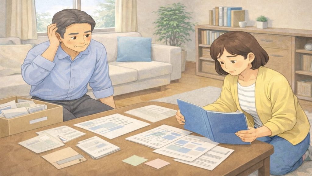 生前整理で年金の書類が見つからない5つ【未支給と手続きの全体像】