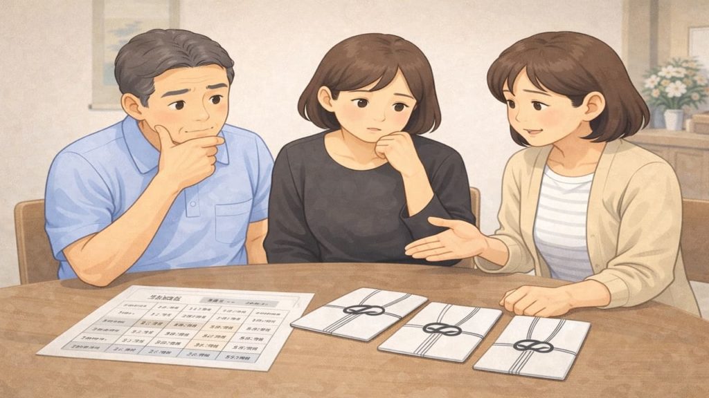 三回忌の香典はいくら？迷わない目安【親族・友人別の相場】