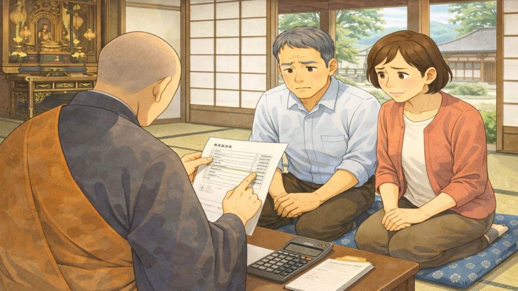 【愛媛県】墓じまいの離檀料を家族に説明するコツ5つ【納得を作る順番】