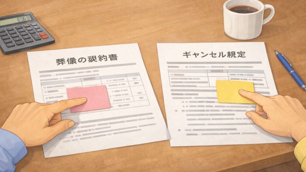 葬儀のキャンセル料で揉める原因5つ【契約前に見るべき条件】