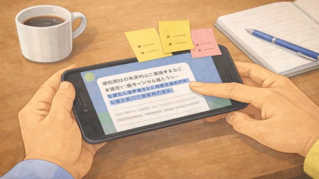 葬儀の訃報連絡をLINEで送る注意点5つ【失礼を避ける文面】