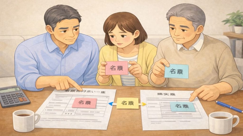 葬儀後の支払いが不安な時の工夫5つ【請求書と名義の確認順】