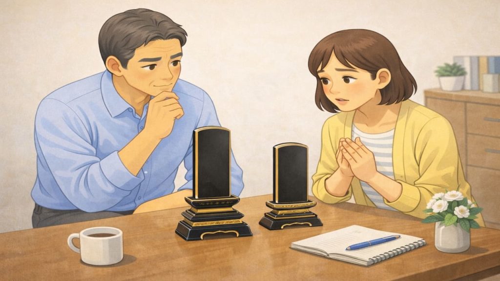 位牌を一本にまとめたい注意点5つ【先祖代々と個人位牌の違い】