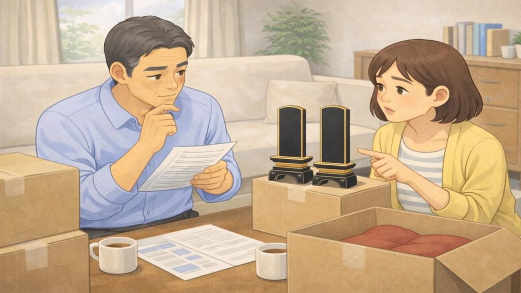 位牌の引っ越しで気をつけること5選【運び方と供養の順番】
