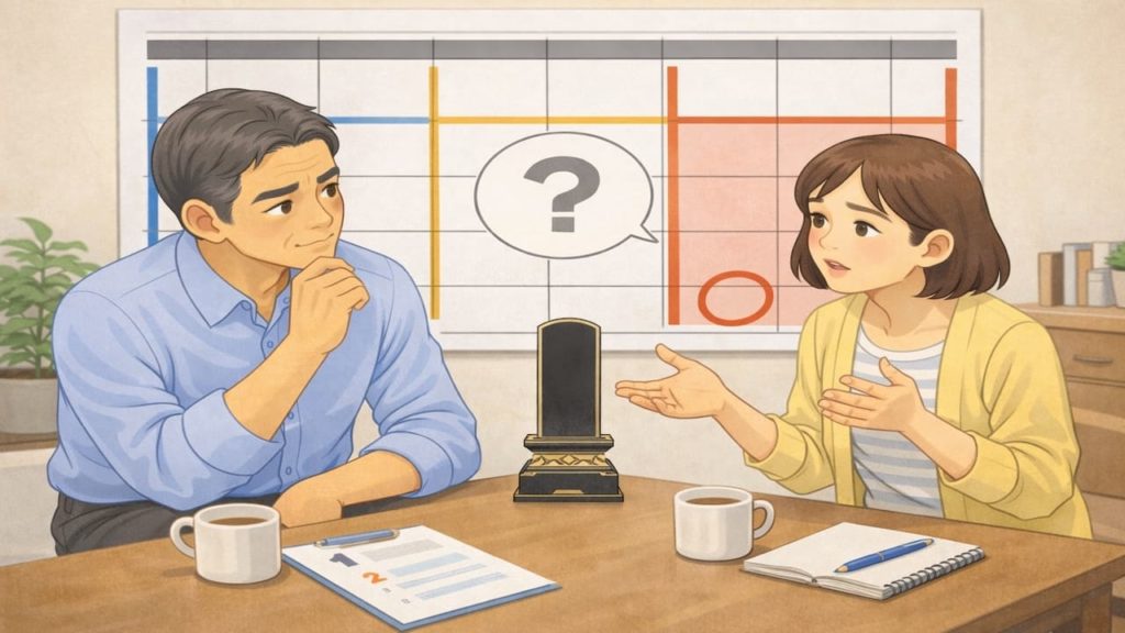 位牌の整理を急ぐと失敗する5つ【四十九日と納骨の順番で迷う】