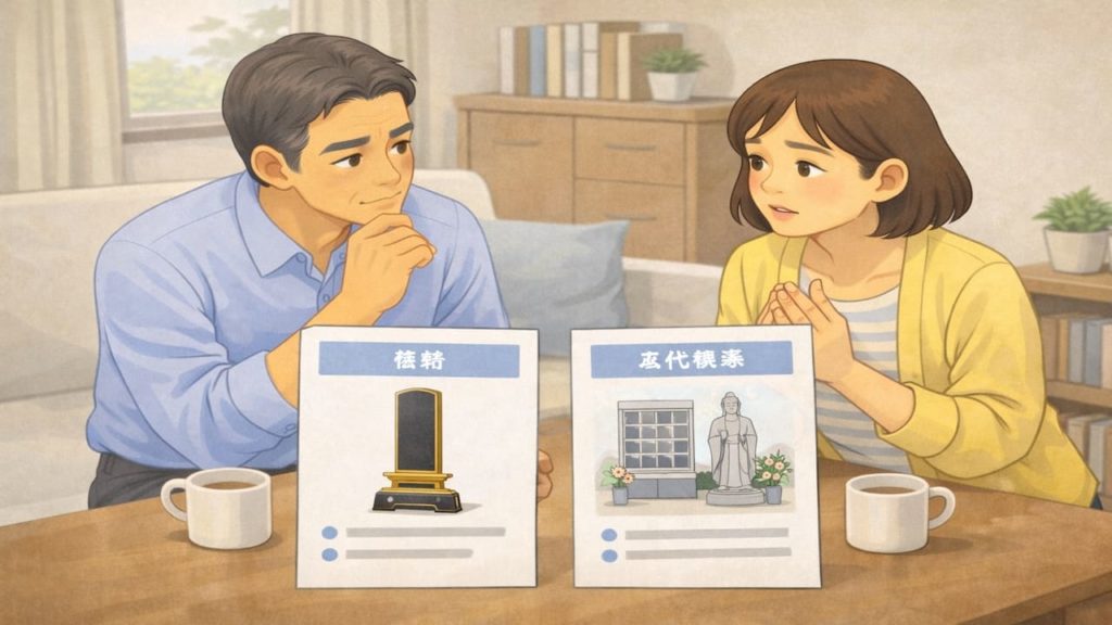 位牌の後継ぎがいない時の選択肢5つ【永代供養と整理の段取り】