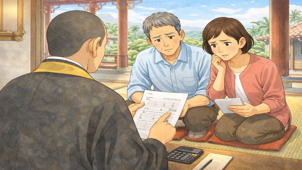 【沖縄県】墓じまいの離檀料を見積に入れる注意点5つ【総額で迷わない】