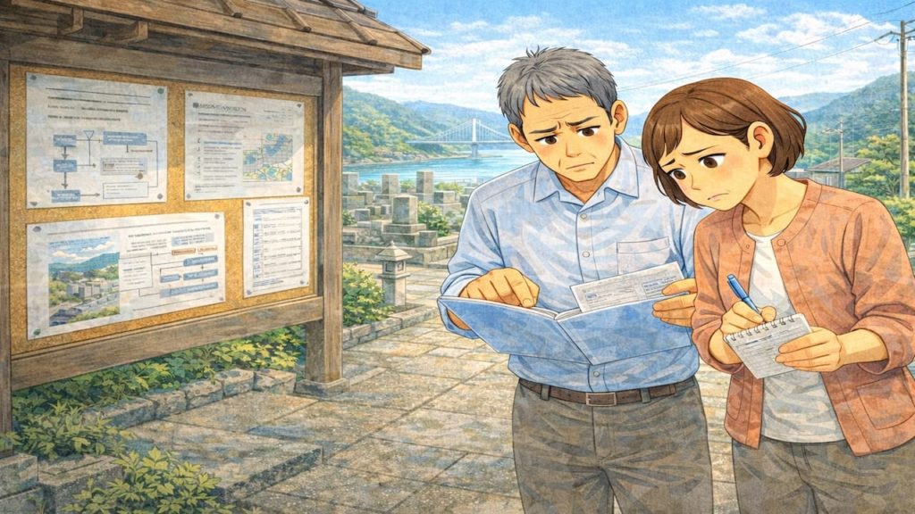 【徳島県】墓じまいの改葬許可申請のチェック5つ【初見の落とし穴対策】